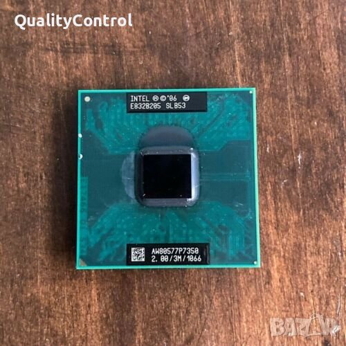 Процесор за лаптоп - Intel® Core™2 Duo P7350 (3M Cache, 2.00 GHz, 1066 MHz FSB), снимка 1
