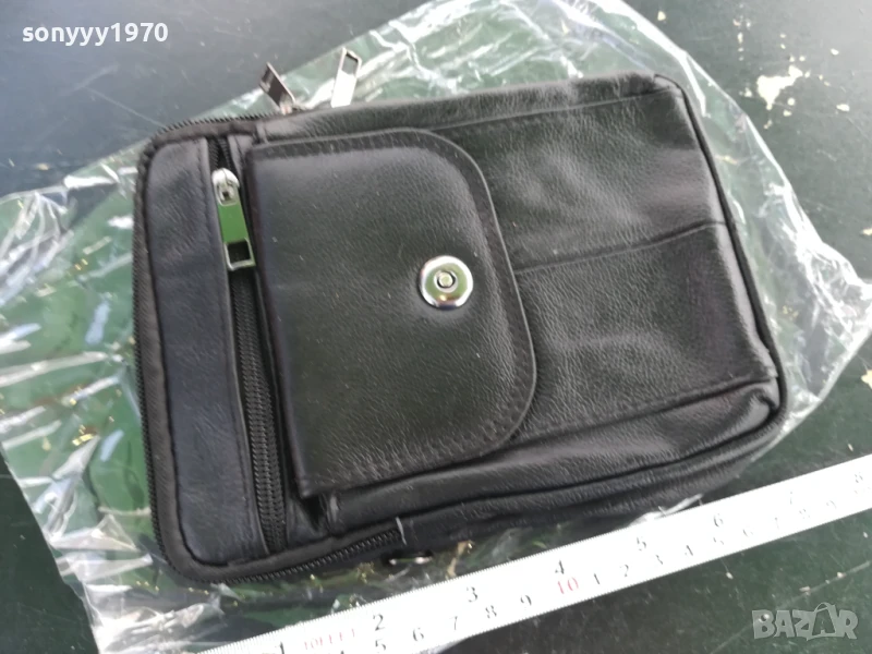 ЧЕРНА ЧАНТА-КОЖЕНА 1907251842, снимка 1
