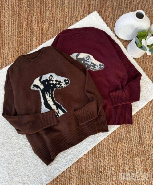 пуловер с кученца , снимка 1