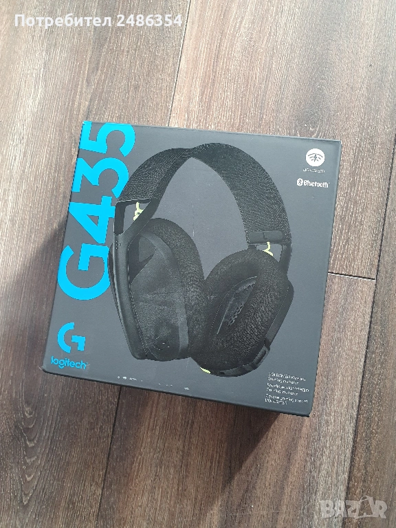 Гейминг слушалки Logitech - G432, черни, снимка 1