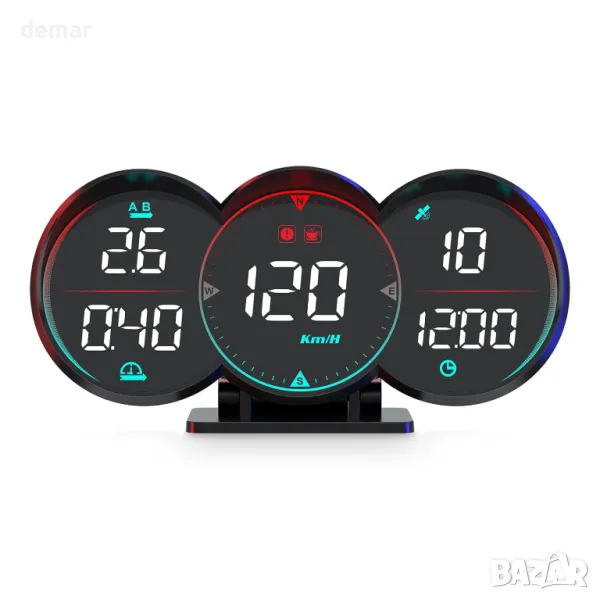 AMHVMU G17 ЦИФРОВ СКОРОСТОМЕР, лесен за инсталиране автоматичен сензор за скорост, снимка 1