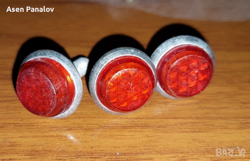 Ретро светлоотразители за закрепване на рег.номер-нови, снимка 1
