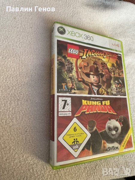 Оригинални игри Lego Indiana Jones: The Original Adventures / Kung Fu Panda  за Xbox 360, снимка 1
