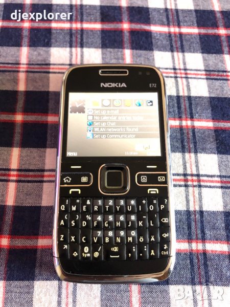 Мобилен телефон GSM Nokia E72, снимка 1