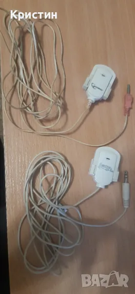 2 бр. микрофон за ревер или монитор, снимка 1