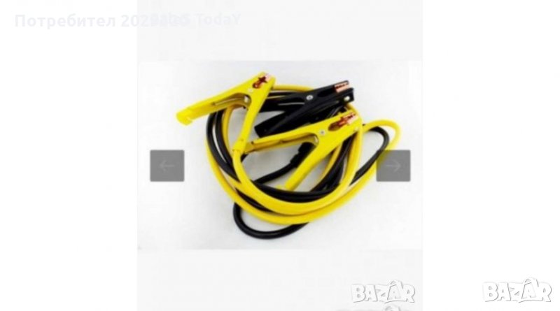 Кабел за подаване на ток с щипки , снимка 1