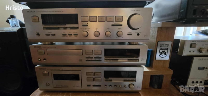 Комплект Luxman K-351, Luxman D-351, Luxman R-341, снимка 1