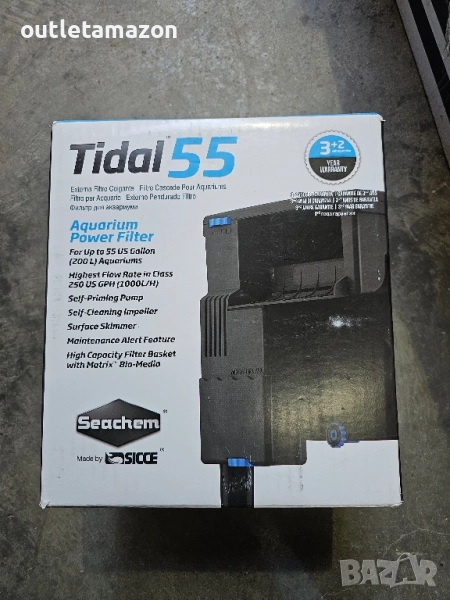 Аквариумен филтър Seachem Tidal 55 , снимка 1
