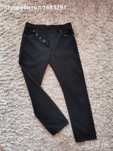 Отлични черни дънки Levis, снимка 1