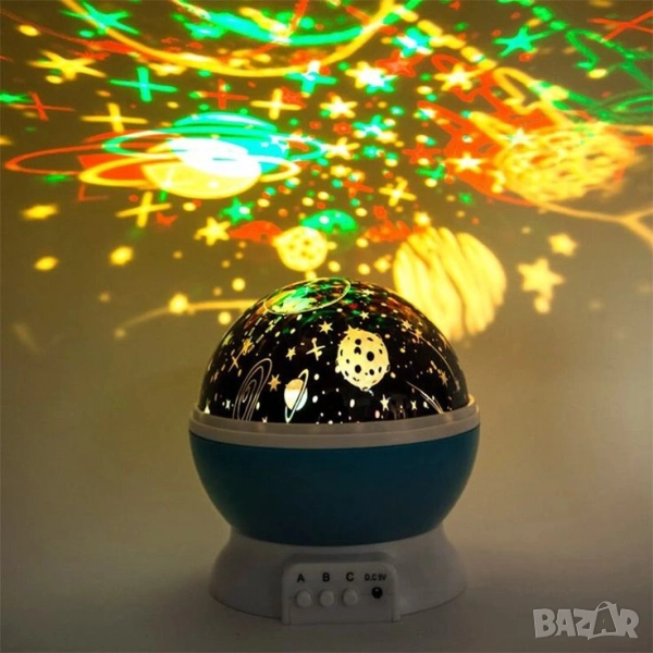 Нощна лампа детски планетариум, снимка 1
