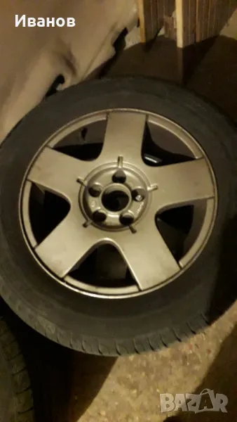 Алуминиеви джанти 5 по100 голф4 оригинални, снимка 1