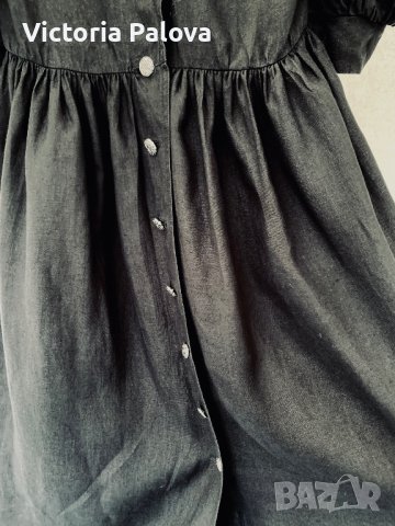 Скъпа рокля “TIFFANY” 100% лен, снимка 9 - Рокли - 40462777