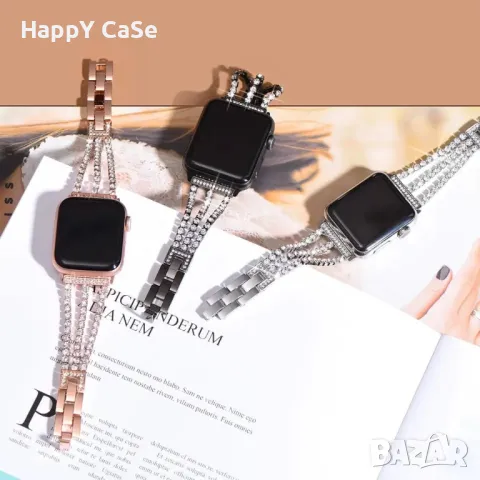 DIAMONDS LINKS Каишка верижка за Huawei Watch/Samsung/Apple iWatch/Xiaomi/Garmin/Amazfit, снимка 7 - Каишки за часовници - 49237829