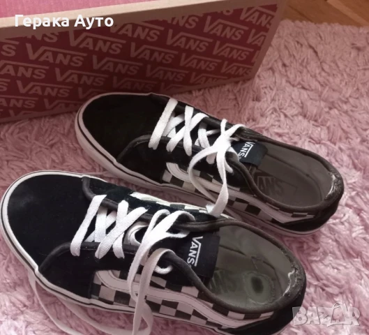 Vans обувки, черно и бяло, снимка 4 - Маратонки - 51260699