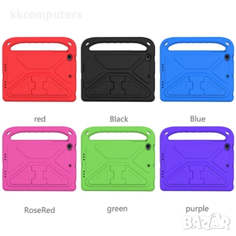 iPad mini 5 / 4 / 3 / 2 / 1 EVA Удароустойчив Калъф с Удобна Дръжка и Стойка + Протектор, снимка 11 - Калъфи, кейсове - 51129577