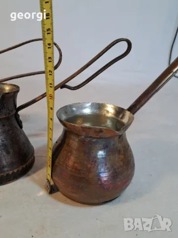 стари бакърени джезвета за турско кафе    16/3, снимка 7 - Антикварни и старинни предмети - 48977457