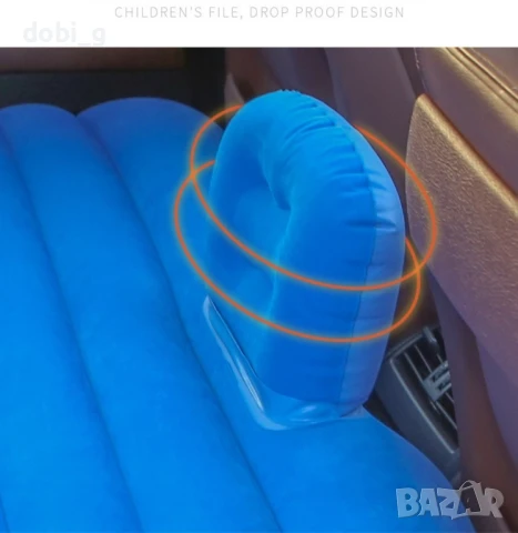 Удобен надуваем матрак (легло), снимка 10 - Матраци - 51060487