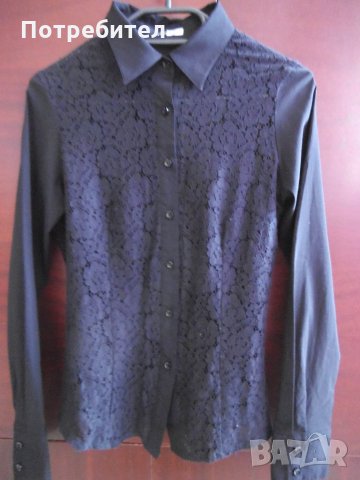 Дамска риза с дълъг ръкав S-М 