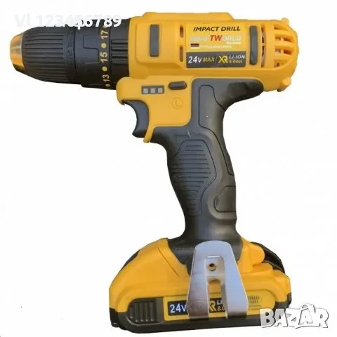 акумулаторен винтоверт Vermark Strake 24V с 2 батерии