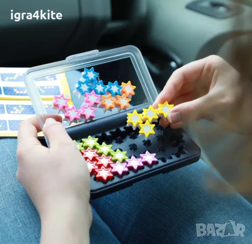 IQ Game STARS № 2 от 8 – Специална логическа игра за забавление . ТОП ЦЕНИ, снимка 4 - Образователни игри - 49909118