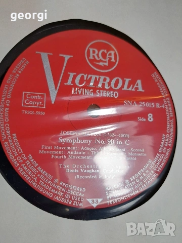 грамофонни плочи Йозев Хайдн 10 симфонии от 83 до 92 34/1 , снимка 9 - Грамофонни плочи - 53565552