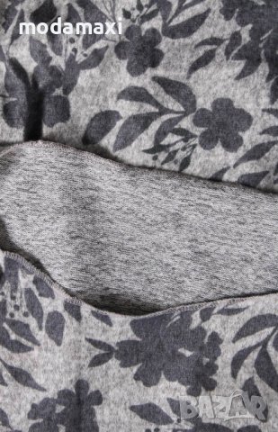 3XL+  Нова  блуза в светло и тъмно сиво , снимка 5 - Блузи с дълъг ръкав и пуловери - 42980230