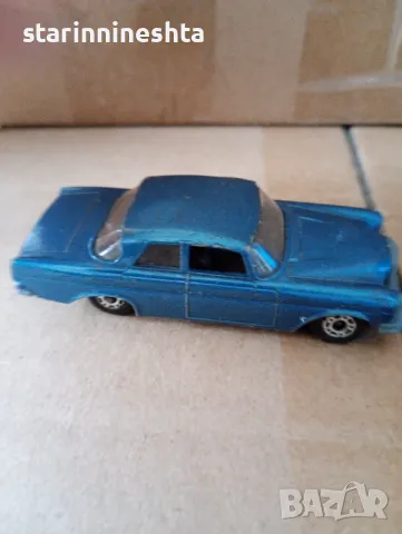 Mercedes КОД синьо мачбокс България български мачбокс количка метални колички 