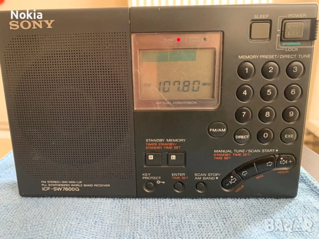 Радио SONY ICF-SW7600G