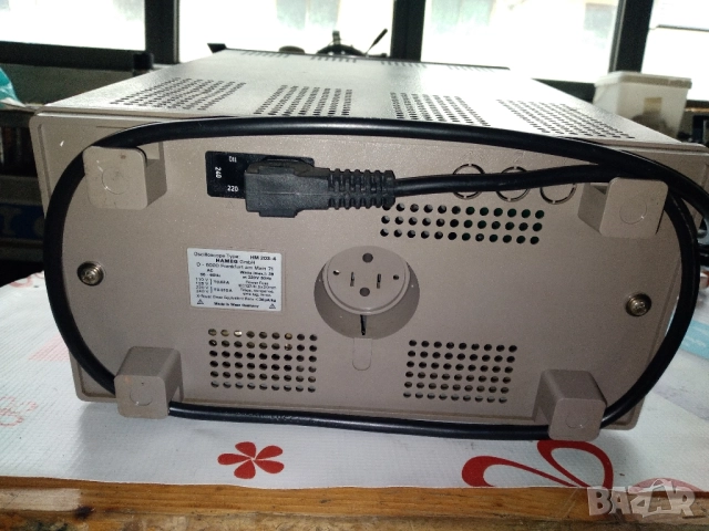 Немски, двуканален осцилоскоп HAMEG HM 203-4, снимка 8 - Друга електроника - 52276600