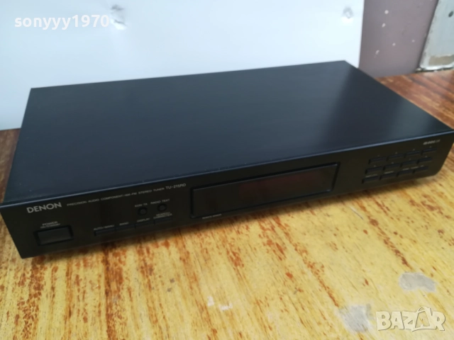 DENON TU-215RD TUNER MADE IN GERMANY 0509250929LCHERY, снимка 13 - Ресийвъри, усилватели, смесителни пултове - 51611992