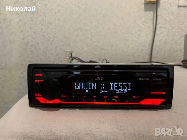Авто радио JVC Bluetooth, снимка 3 - Аксесоари и консумативи - 53466036