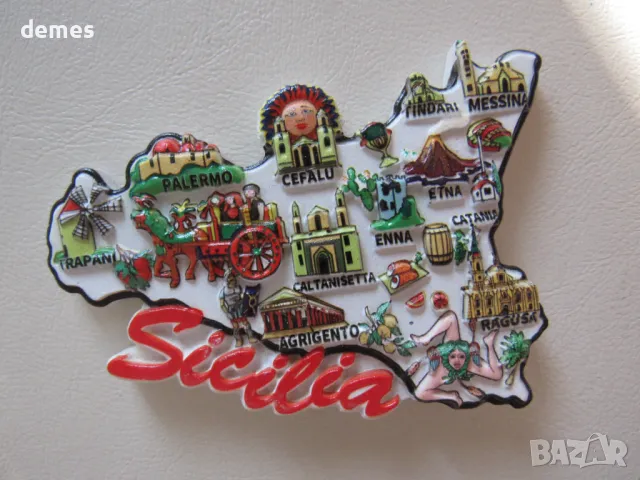 Магнит от Сицилия, Италия