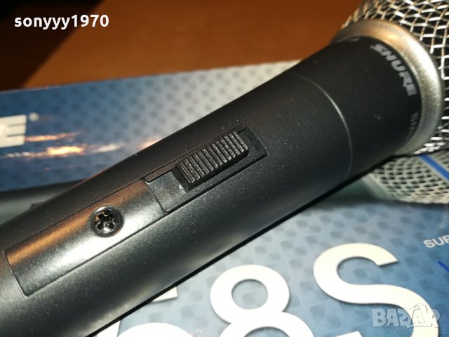 shure sm58 microphone 1101221302, снимка 7 - Микрофони - 35400384