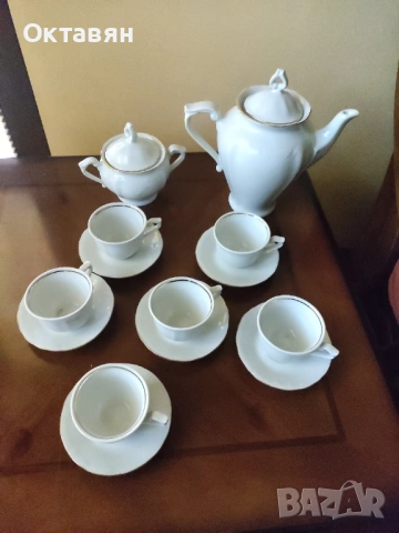 Порцеланов сервиз за чай,кафе, снимка 7 - Сервизи - 53278984