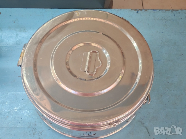 Медицински барабан за стерилизация ЗЕМА 320 мм. , снимка 2 - Лаборатория - 51721795