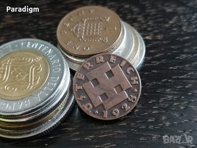 Mонета - Австрия - 2 гроша | 1928г., снимка 2 - Нумизматика и бонистика - 33343901