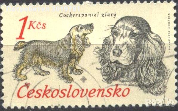 Клеймована  марка Фауна Куче 1973 от Чехословакия