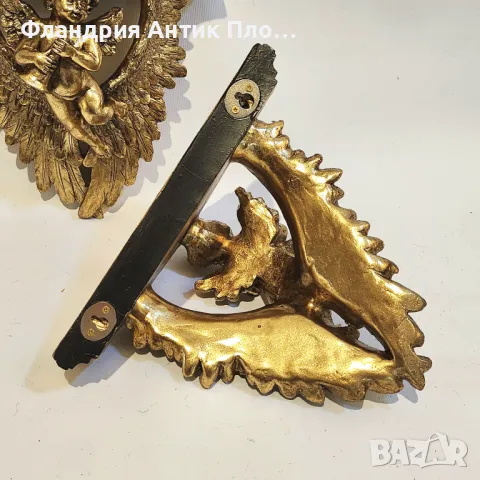 Декоративна конзола с ангел в бароков стил, снимка 5 - Декорация за дома - 49644586