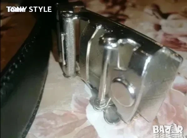 MONIKA VALENTINO Оригинал Италиански Дамски Автоматичен Нов Колан от Естествена Кожа 120см , снимка 3 - Колани - 53435189