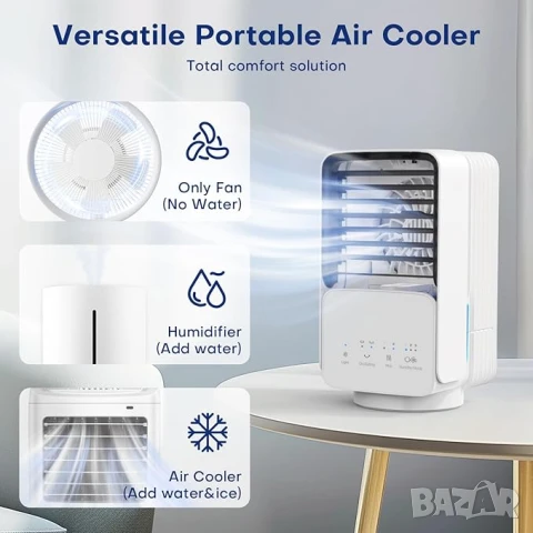 Охладител и овлажняване за въздух 800 мл, снимка 2 - Овлажнители и пречистватели за въздух - 51008499