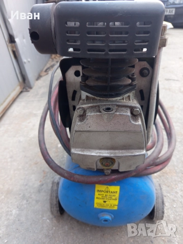 Компресор за въздух 25 литра , снимка 3 - Компресори - 52939331