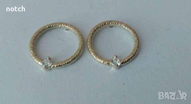 Златни обеци, снимка 4 - Обеци - 39153542