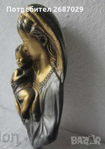  Красиво голямо пано за стена Света Богородица, майка с дете религия, снимка 5 - Пана - 28950117