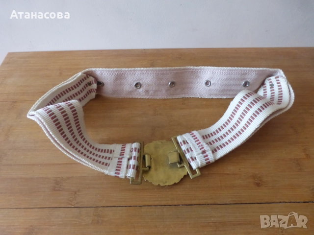 Военен параден колан, снимка 4 - Антикварни и старинни предмети - 51705466