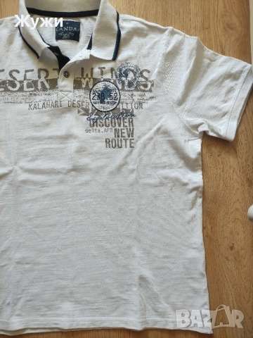 Страхотни мъжки блузи, къс ръкав, размер XL, снимка 7 - Тениски - 51887758