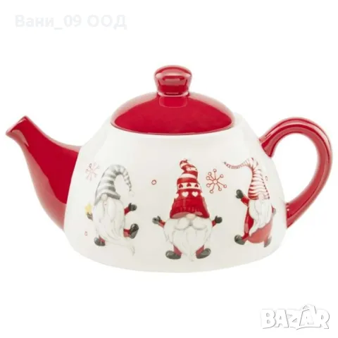 Коледен сет за чай, снимка 2 - Аксесоари за кухня - 47740995