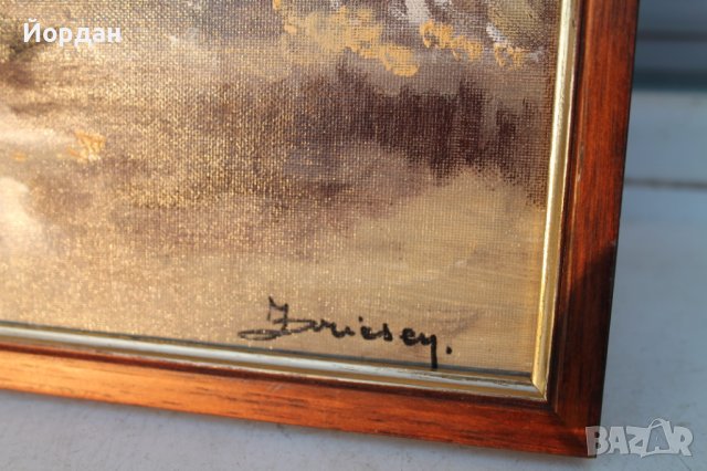 Маслена картина върху картон, снимка 7 - Колекции - 38628800