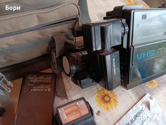 BLAUPUNKT-CR-1200-VHS-Video-Camera-Recorde, снимка 3 - Камери - 42963250
