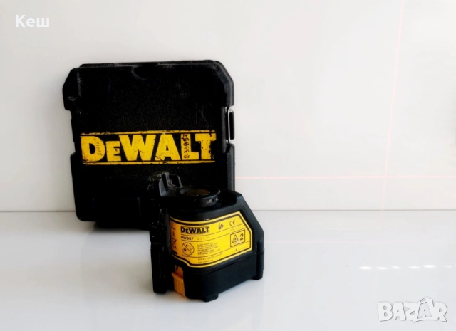  Лазерен нивелир DeWALT DW087, снимка 3 - Измервателни инструменти - 51523025