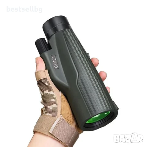 Мощен монокъл COMET 10-30x50 HD ZOOM бинокъл за лов птици природа с тирпод и стойка за телефон евтин, снимка 10 - Екипировка - 51204468